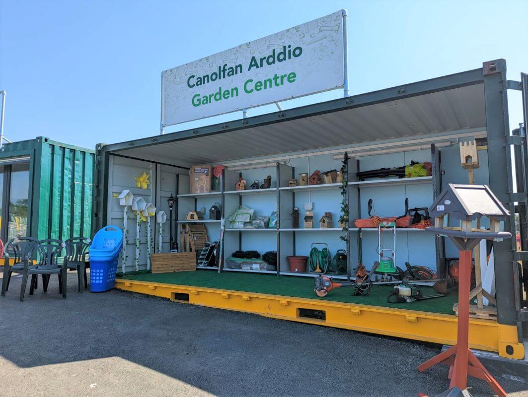 garden centre at Canolfan ETO